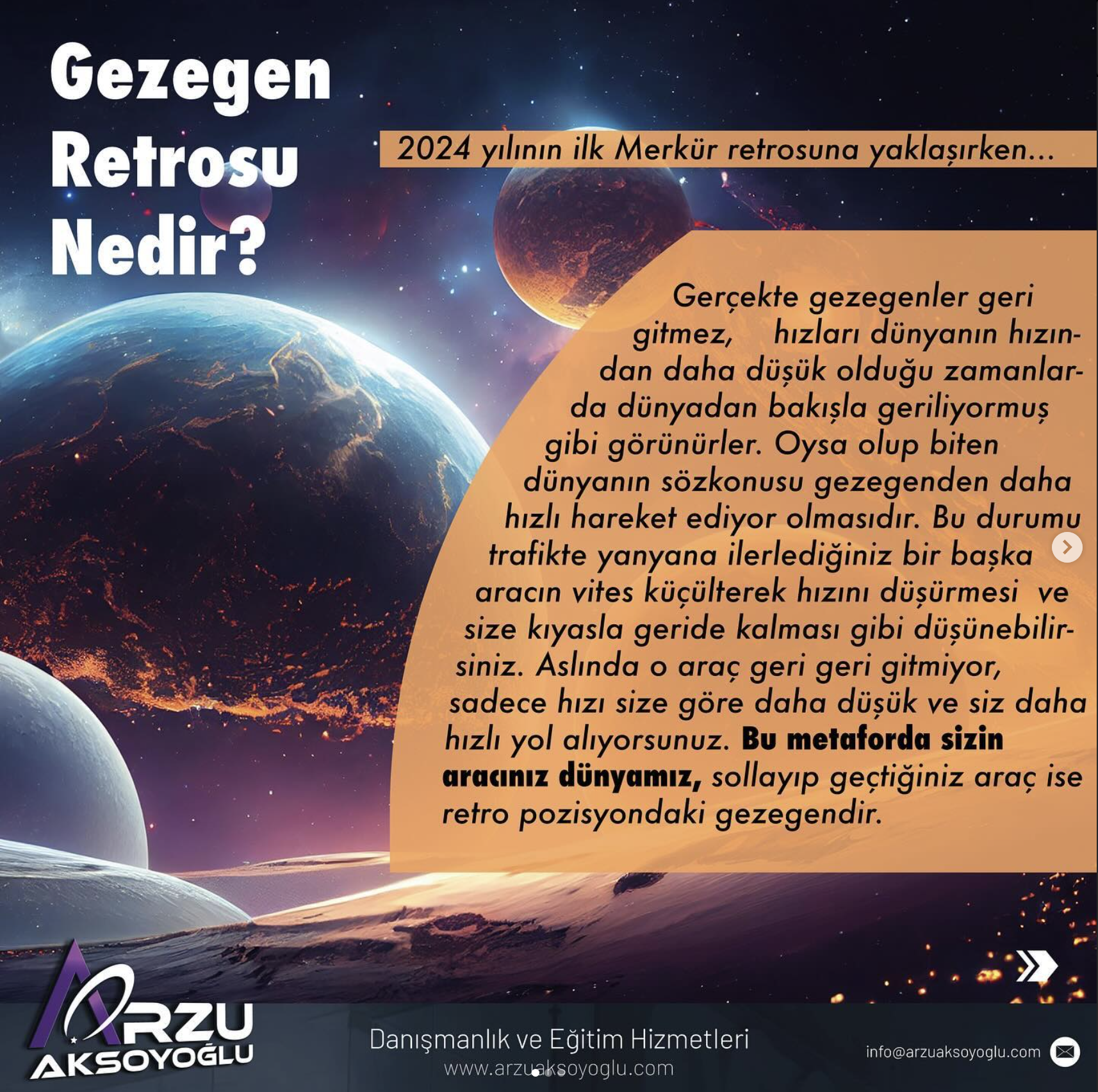 Gezegen Retrosu Nedir?