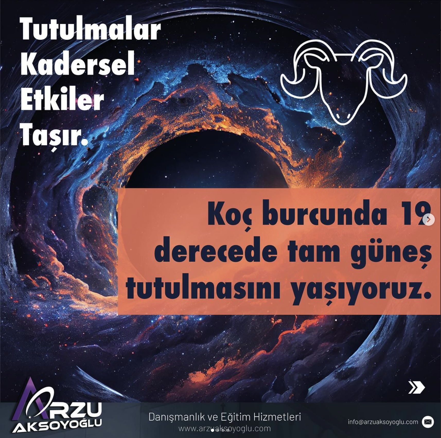 Tutulmalar kadersel etkiler taşır!