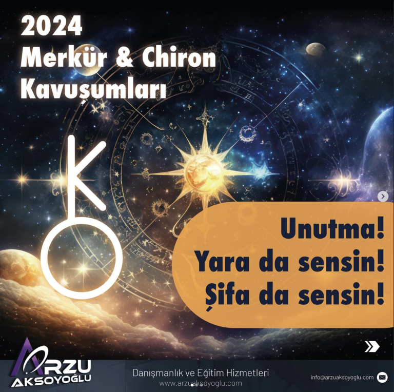 2024 Merkür & Chiron Kavuşumları