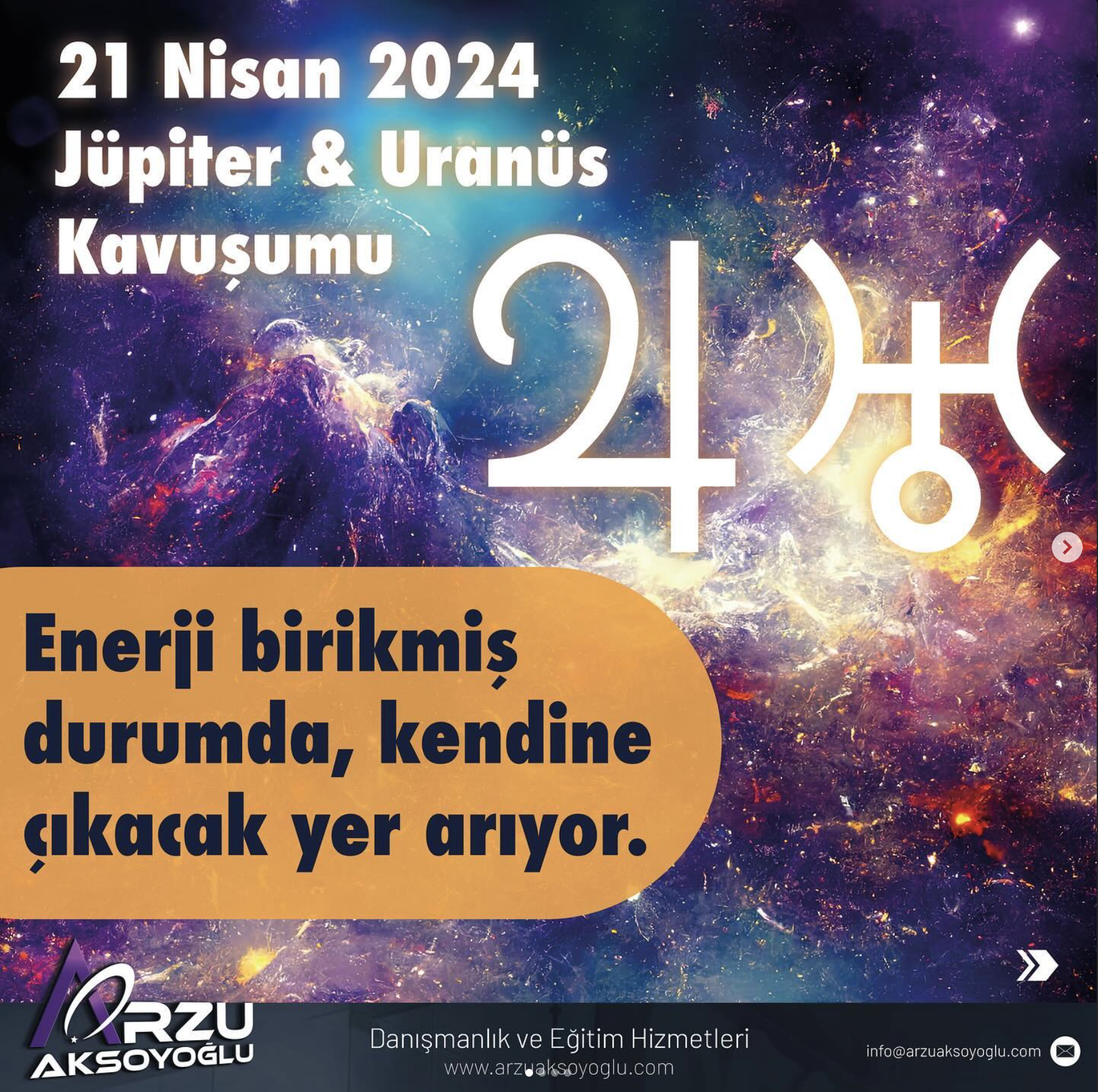 Jüpiter & Uranüs Kavuşumu